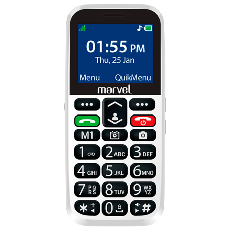 Easy Fone Senior Phone-Marvel (Black)