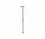 Height Adjusting Cane with Pine Wood Design
