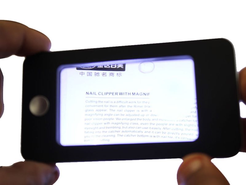 Magnifying Lens with LED